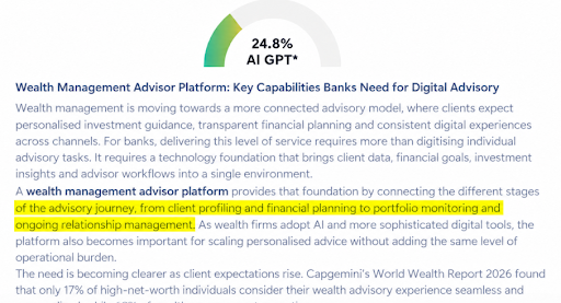 wealth management advisor platform